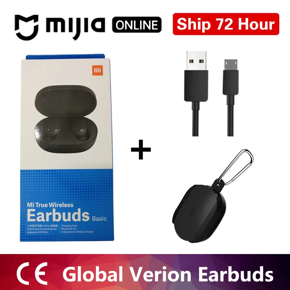 redmi outdoor black Xiaomi Redmi Airdots TWS Bluetooth наушники стерео бас BT 5,0 наушники с микрофоном свободные Наушники управление AI - Цвет: redmi outdoor black