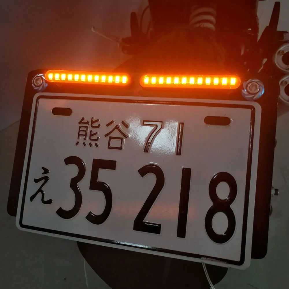 Универсальный мигающий светильник 2 шт. последовательный поток 12 светодиодных