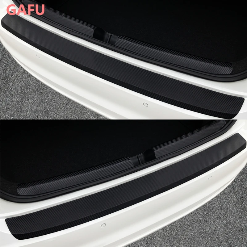Автомобильные аксессуары для VW TIGUAN MK2 2017 2018 2019 2020 из углеродного волокна PU