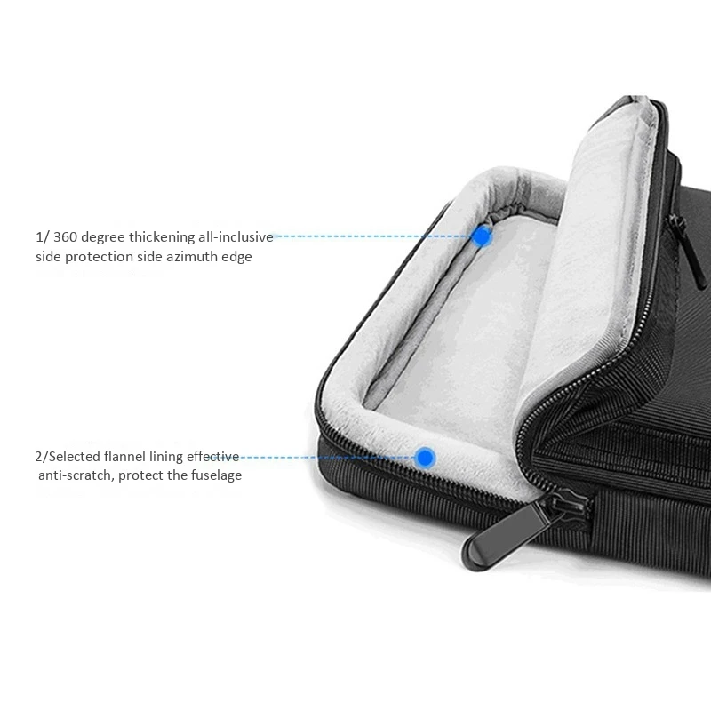 Сумка для ноутбука чехол нейлоновая подушка безопасности сумка на плечо