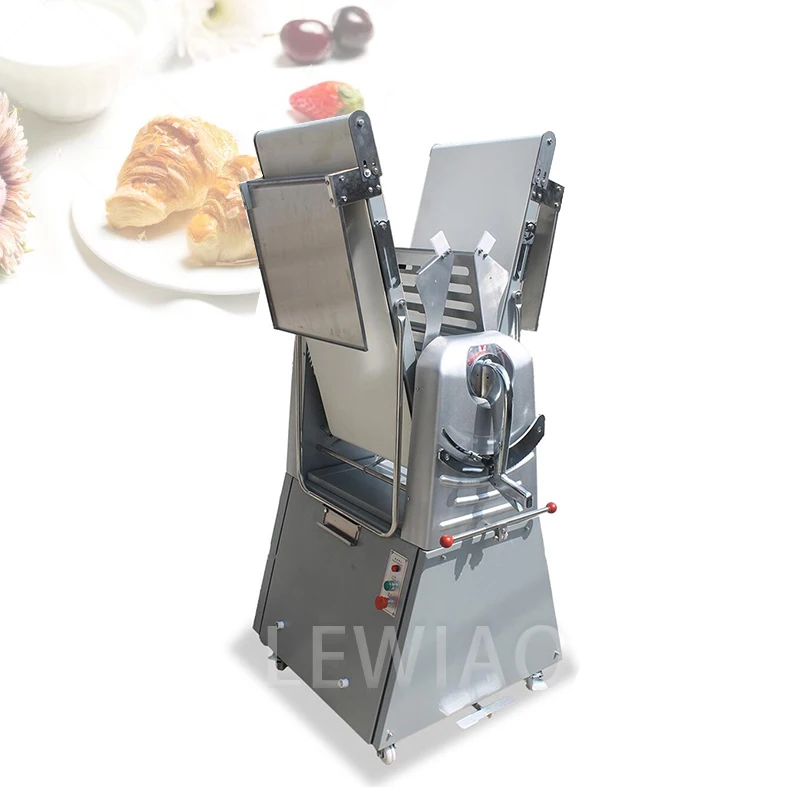 

Vertical Stainless Steel Pastry Machine Dough Sheeter Pizza Cookie Puff Pasta Making Equipment