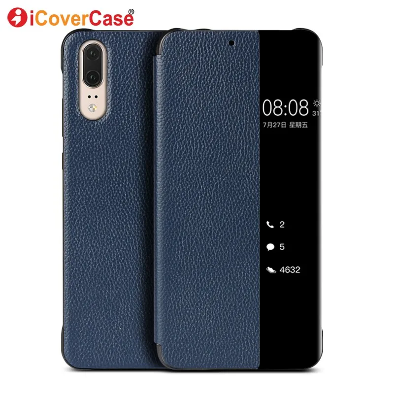 

Флип-чехол для huawei P20 Pro, чехол, роскошный кожаный чехол с окошком для huawei p20pro P 20, чехол для телефона s, аксессуары для мобильного телефона