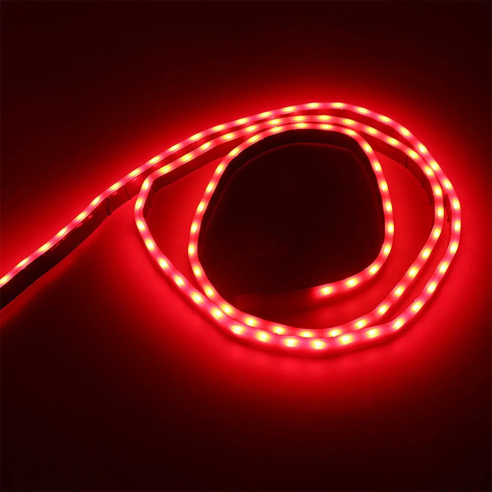 Vehemo Waterproof Flow Type LED Car Lamp Bar Signal Automobile Universal Taillight Decoration Light Strip Rear | Автомобили и