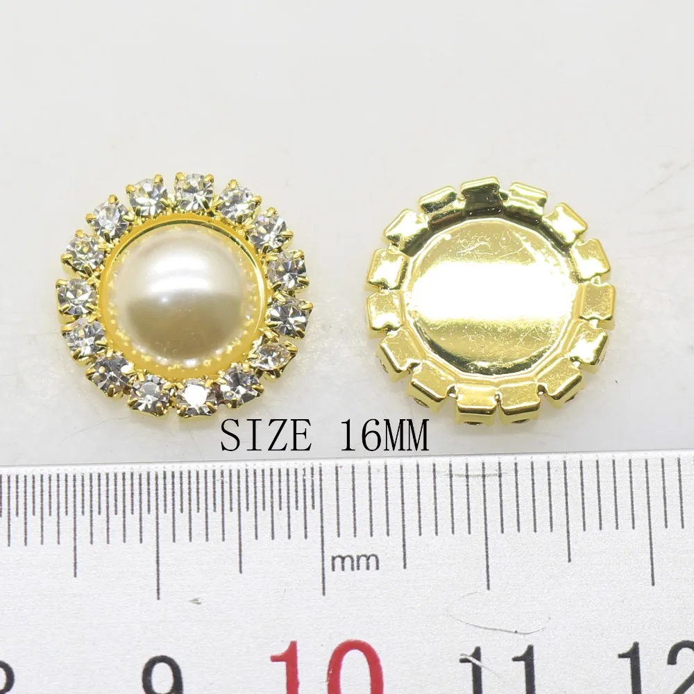 10 шт./лот золото разные размеры слоновая кость жемчуг Diy аксессуары не царапается