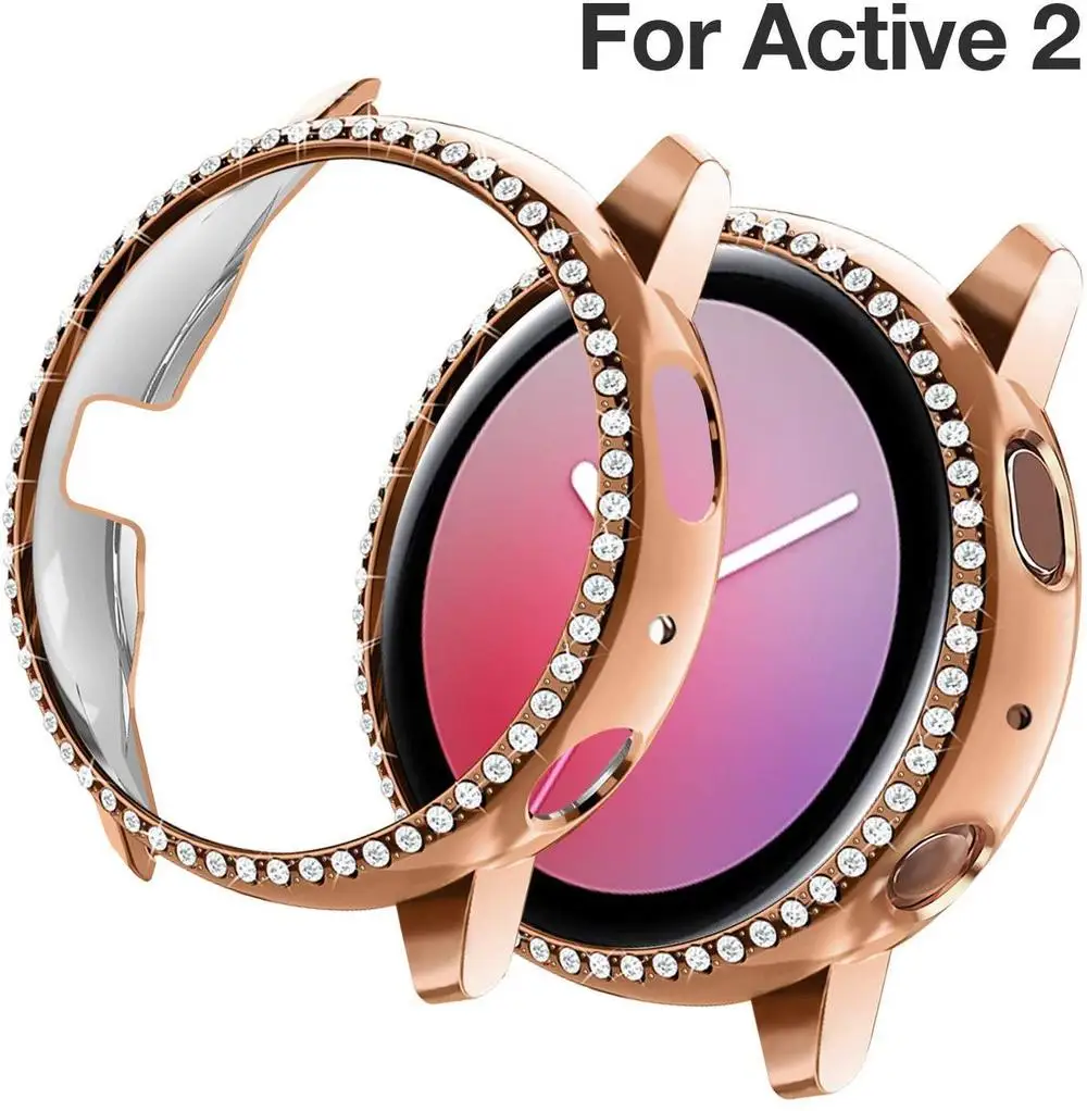 Чехол для galaxy watch active samsung 2 44 мм 40 защита бампера HD полное покрытие защитный чехол
