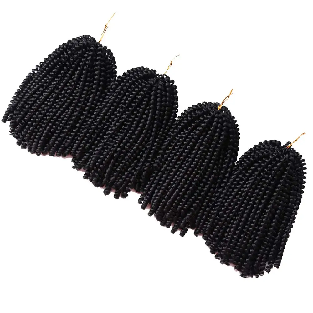 Весна Твист Омбре цвета вязанные косички синтетические плетеные волосы для