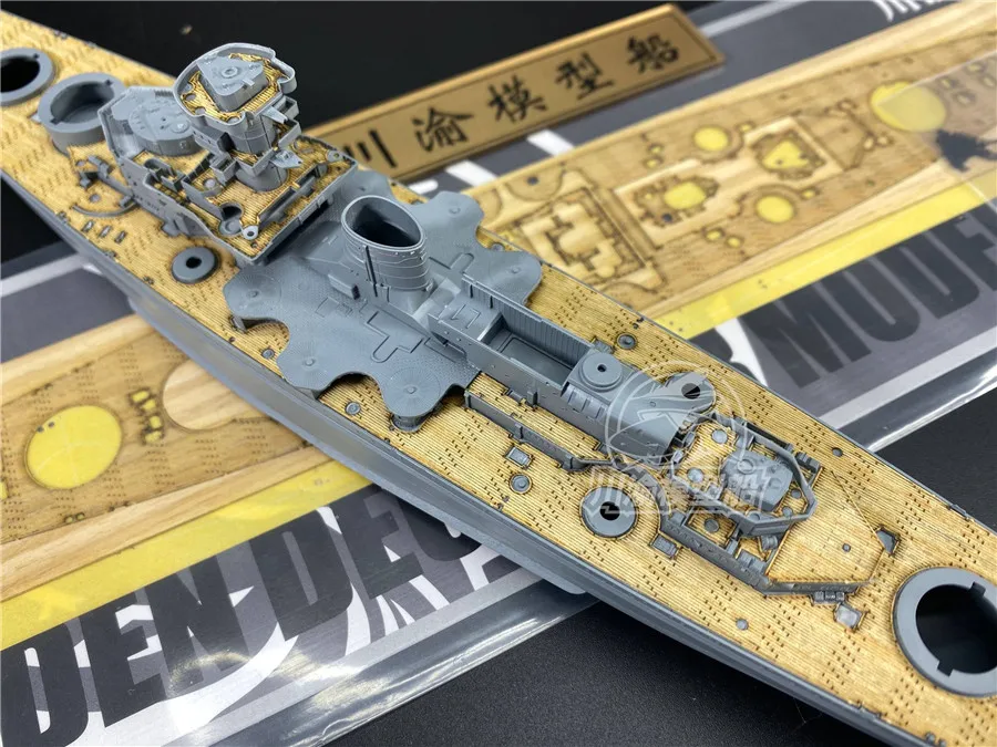 Маскировочный лист в масштабе 1/700 деревянная колода для немецкого военного