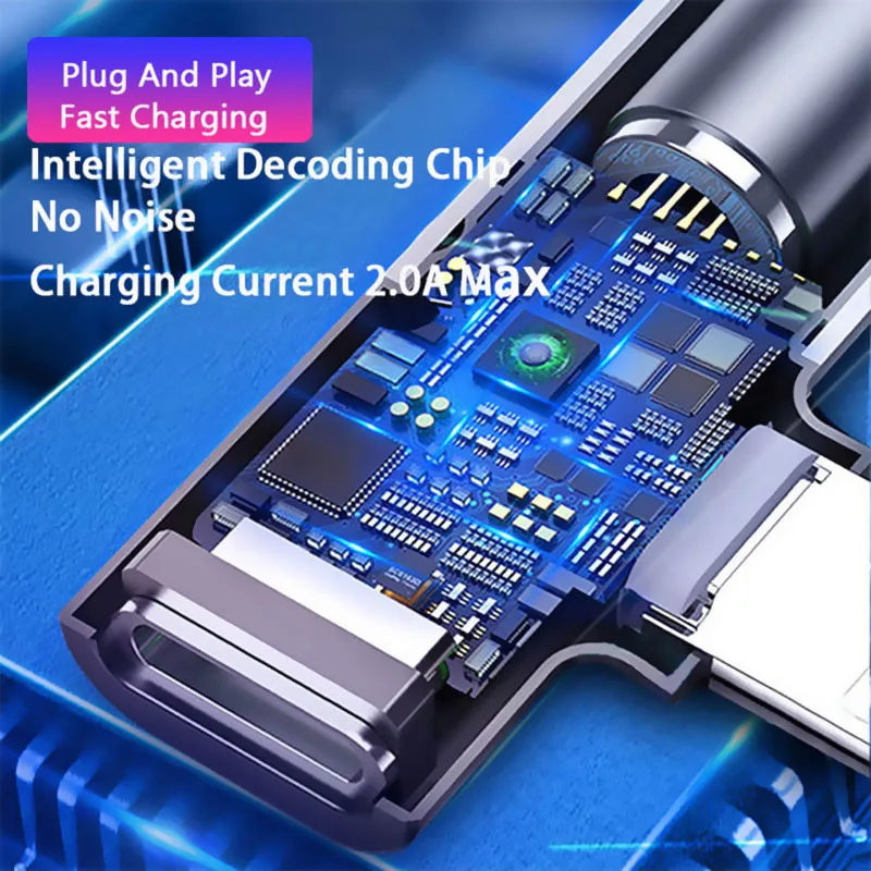 Двойной адаптер для зарядки наушников разветвитель iPhone XR XS 7 8 Plus подсветки разъем