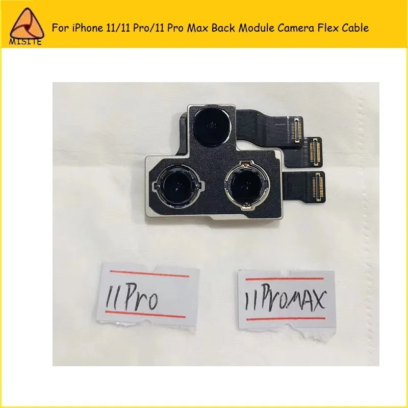 1 шт. оригинальная задняя Камера + Фронтальная камера Flex для i Phone 11 Pro MAX i11Por