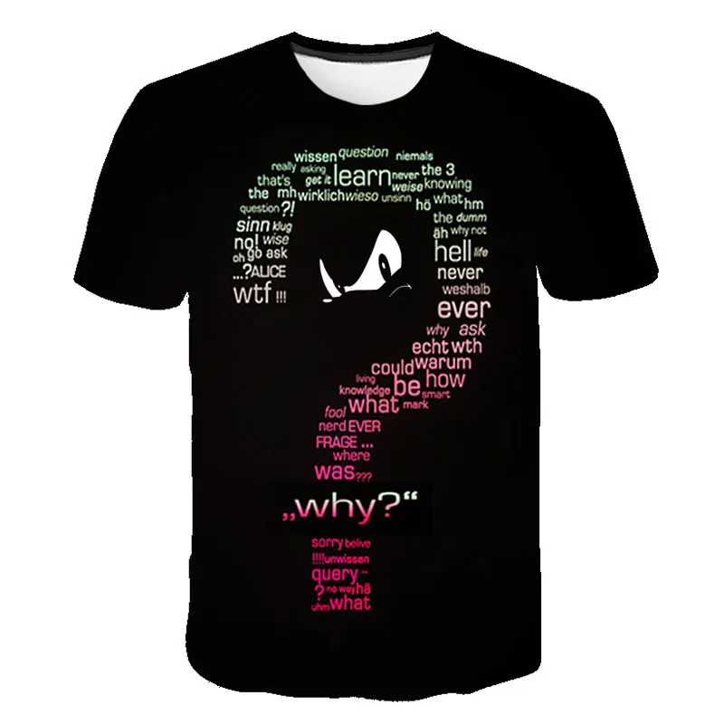 

Sonic short sleeve children's T-shirt, boys and girls' casual T-shirt, fashionable personalized children's shirt T-shirt