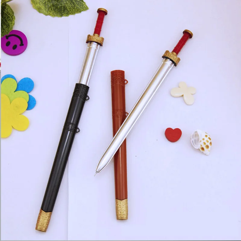 1 шт. 3d ручка для оружия креативные Пластиковые Гелевые Ручки с мечом детей