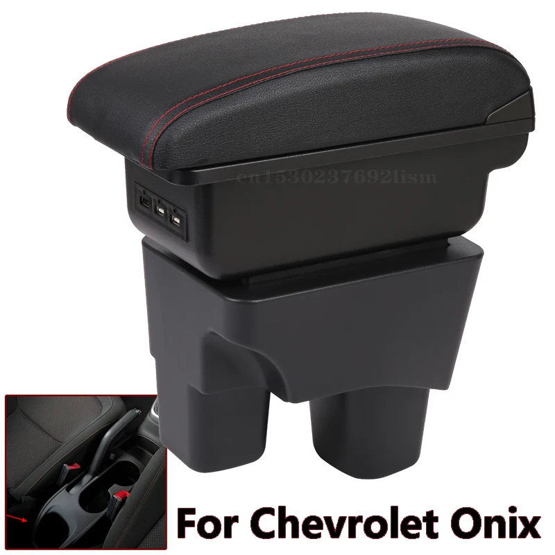 

Подлокотник для Chevrolet Onix, стойка для чашки, пепельница, USB-интерфейс, стиль интерьера автомобиля