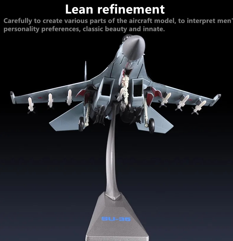 Модель игрушки 1: 72 Масштаб Sukhoi Su-35 Flanker-E/Super Flanker Fighter литой под давлением металлический сплав военная модель самолета игрушка для коллекции