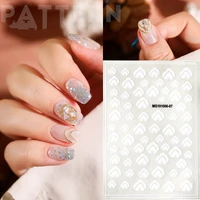 3d new manicure wind sea and waves waterproof durable fairy designs nail stickers art packaging