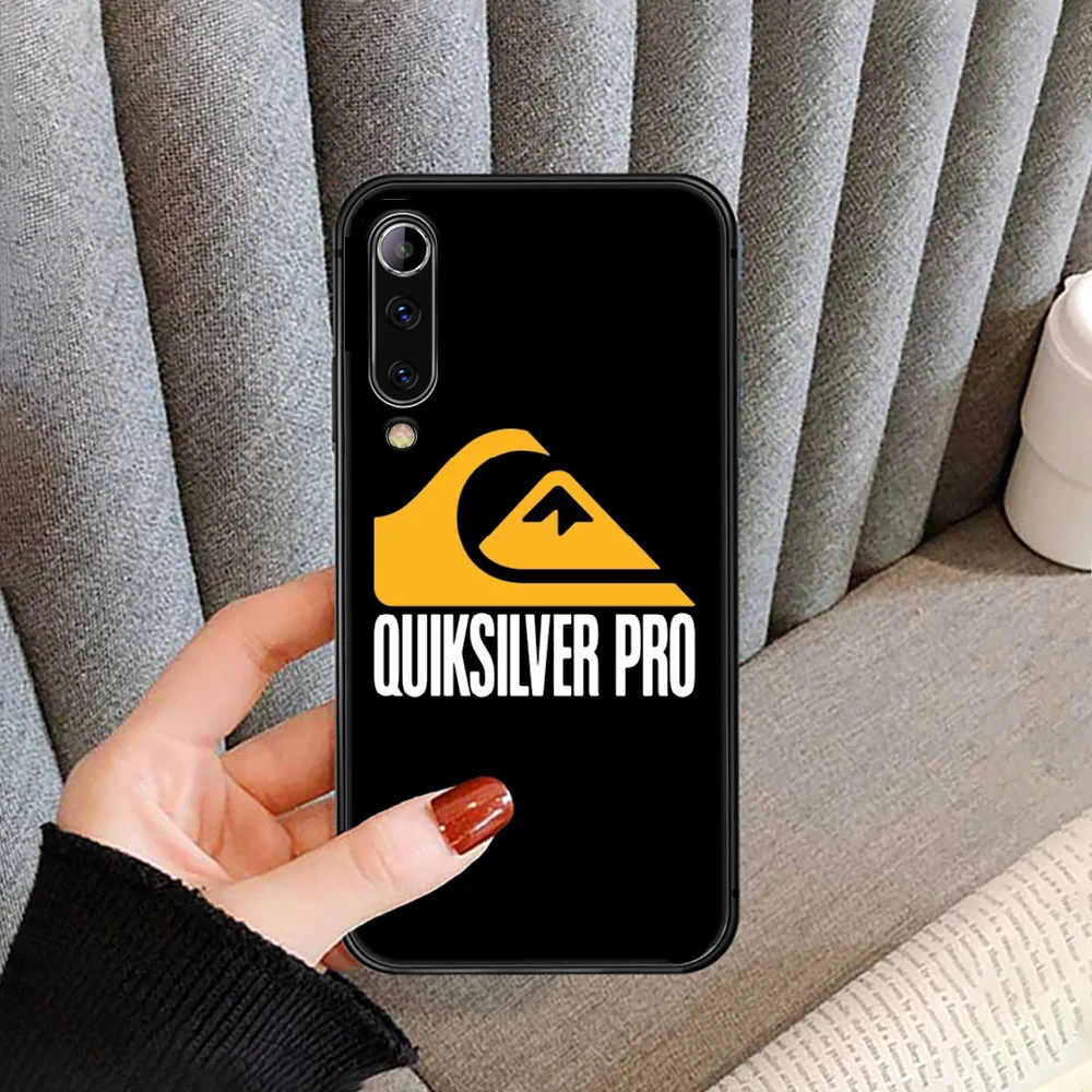 

Surf And Skateboard Quiksilver Phone Case Cover For XIAOMI Redmi Note K 4 5 6 7 8 9 10 20 30 3 A X Pro Ultra black Cell Tpu