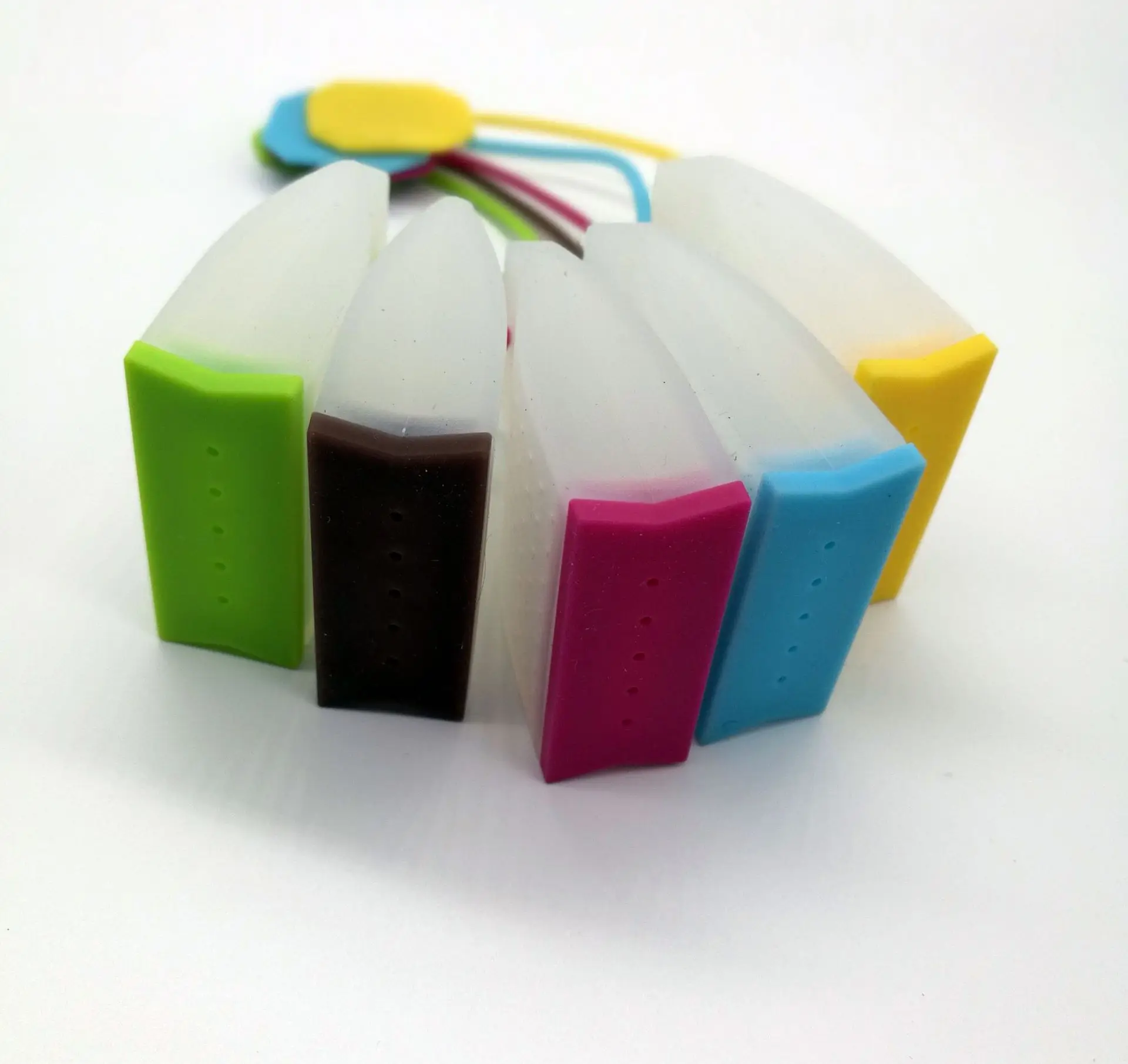 10 шт./упак. Еда из пищевого силикона пористый Чай сумка высокого Температура и