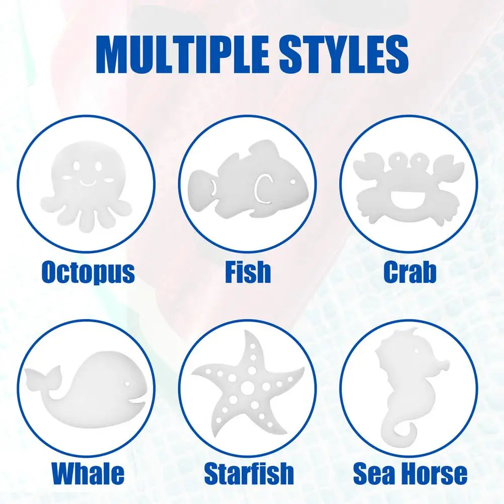 

6/24PCS Oil Absorbing Scum Sponge Animal Shape Oil Remover