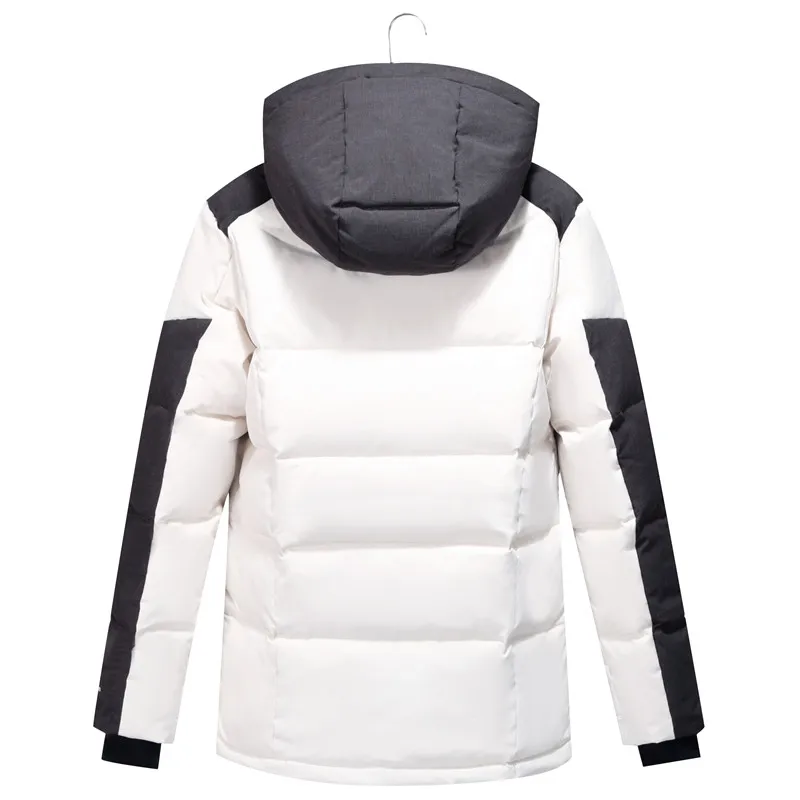 Зима 2020 новинка повседневная и модная мужская короткая куртка QUANBO на утином пуху