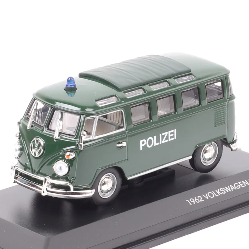 Yatming масштаб 1:43 классический VW Microbus полицейский автомобиль 1962 мини фургон
