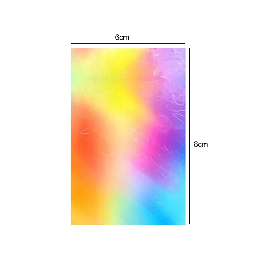 6 листов переводные наклейки для ногтей цветные листы полые дизайна