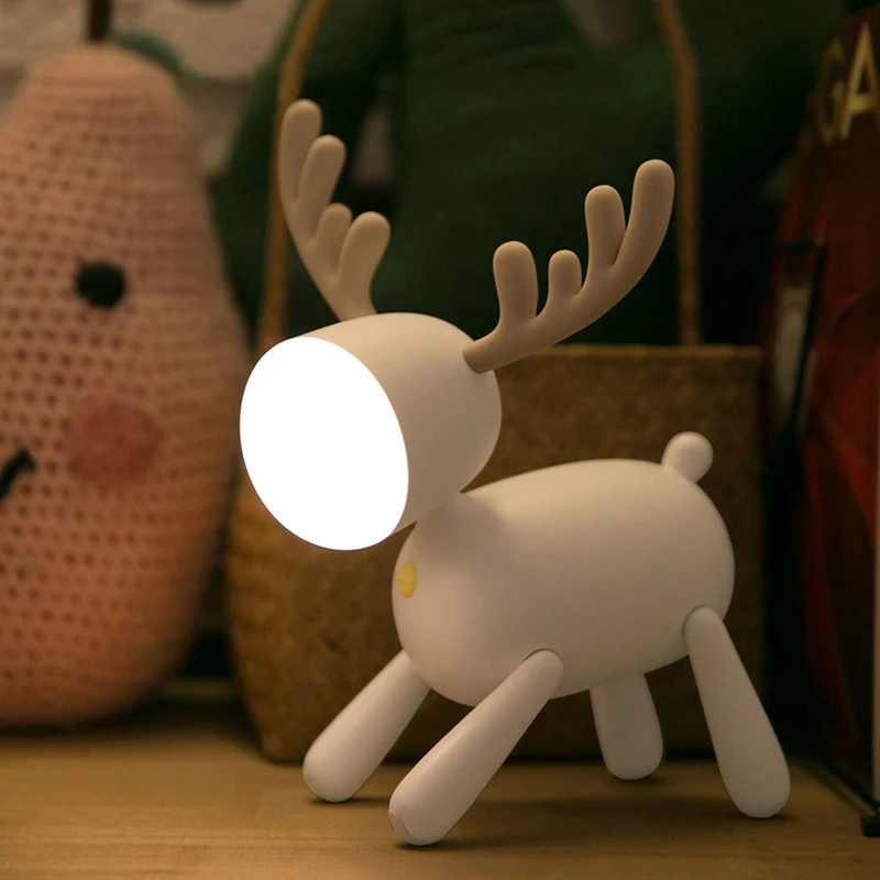 

Elk creative Led touch sensor usb night bedside kid cartoon Home Room Accessories New products high quality universal comfort