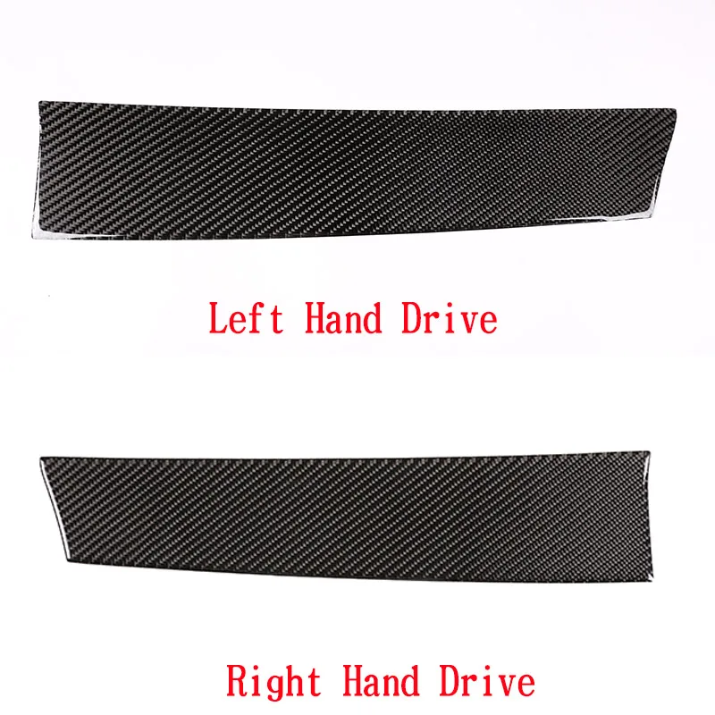 Мягкое углеродное волокно наклейка на панель пассажирской панели аксессуар для