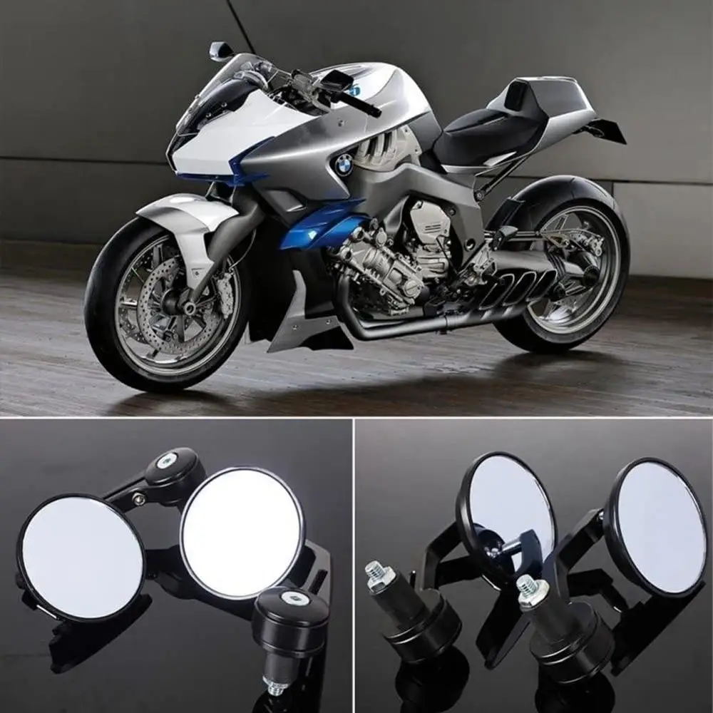Универсальный 7/8 22 мм &quotРуль Мотоцикла зеркало заднего вида для Kawasaki ZZR600 ZX6R ZX636R