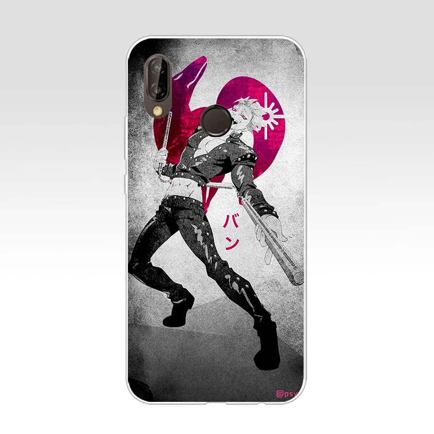 Мягкий Силиконовый ТПУ чехол 232FG Nanatsu no Taizai Seven Deadly Sin для huawei Mate P20 P30 Llte Pro Y6 Y7