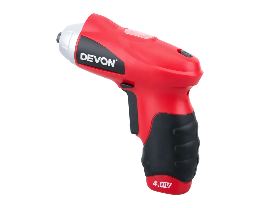 DEVON 4V литий-ионная электрическая отвертка перезаряжаемая домашняя DIY Многофункциональные магнитные отвертки мини-Пакетная дрель, электроинструмент