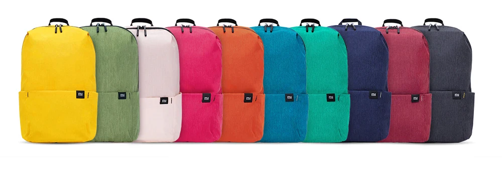 Xiaomi Mi рюкзак 10L сумка 10 видов цветов 165 г городской Досуг Спортивный нагрудный пакет сумки для мужчин и женщин маленький размер плеча Unise