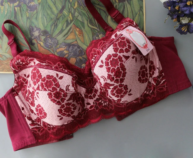 Женский кружевной бюстгальтер на косточках размеры 34-48 | Женская одежда