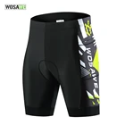 Мужские велосипедные шорты WOSAWE, быстросохнущие трико с 3D подкладкой, для езды на мотоцикле, шоссейном велосипеде