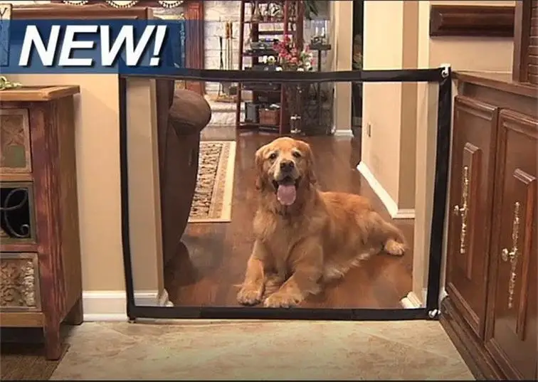 Гениальный сетчатый забор для собак ворота подходит домашней и уличной