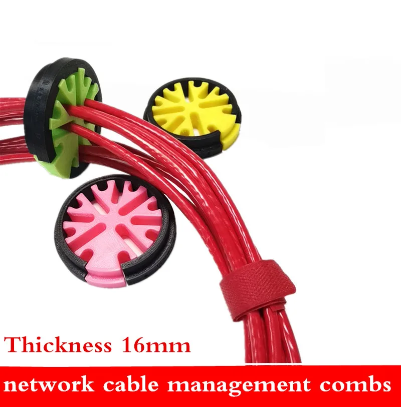 

Super five types and six types of network cable management combs, computer room network wiring tool upgrades 1pcs free shipping