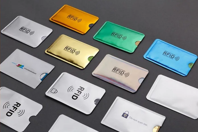 HJKL 6 шт. анти кредитная карта RFID держатель банк чехол для удостоверения личности