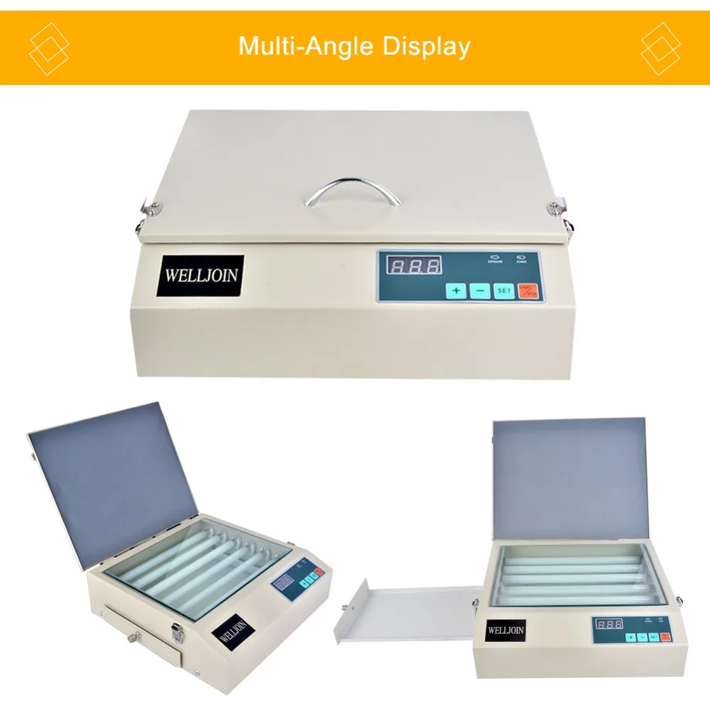 Новый УФ экспозиционный блок для горячей фольги печатная плата с выдвижным
