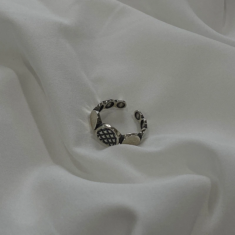 LouLeur 925 пробы серебряные геометрические кольца винтажные Япония Корея креативные роскошные кольца для женщин 925 простые праздничные ювелирные изделия