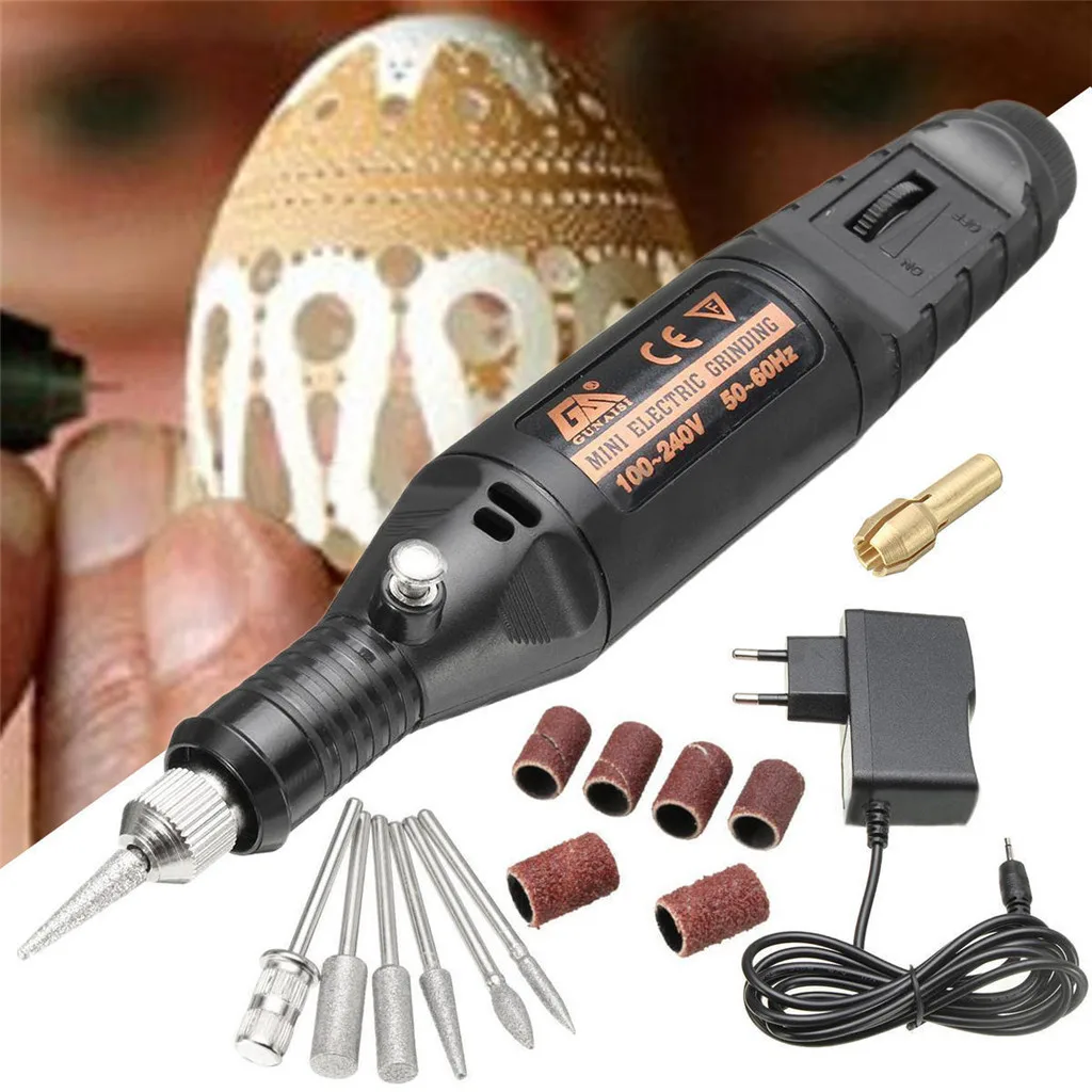 

New 15pcs DIY Electric Engraving Engraver Pen Carve Tool Fit For Jewelry Metal Glass car accessories