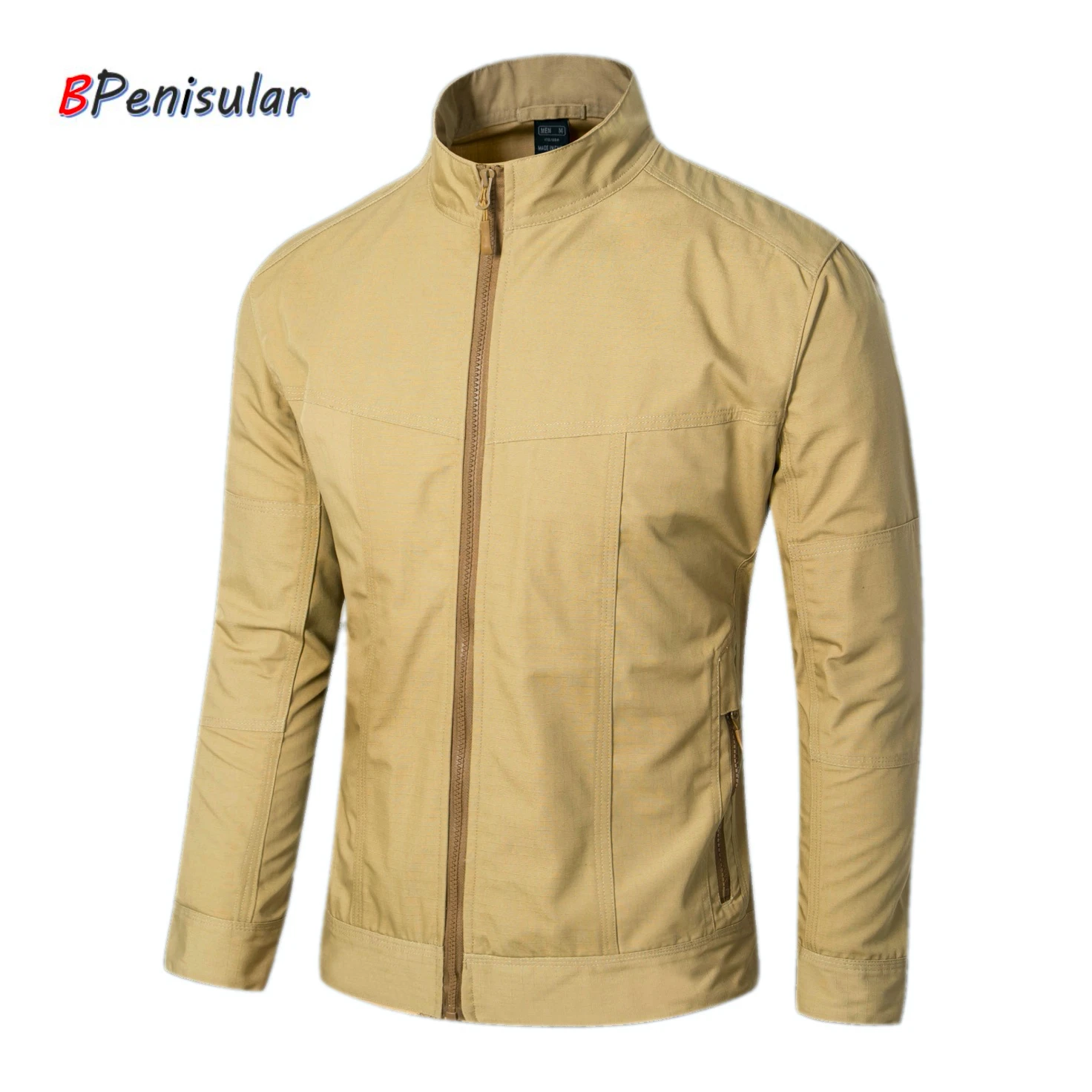 Весна 2020 мужские куртки карго с воротником стойкой тефлоновая Водонепроницаемая