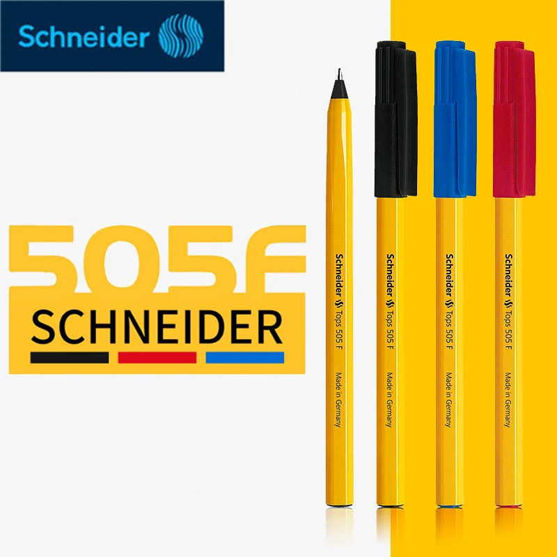 Ручка шариковая немецкая Schneider 505F нейтральная 0 5 мм 1 шт.|Шариковые ручки| |