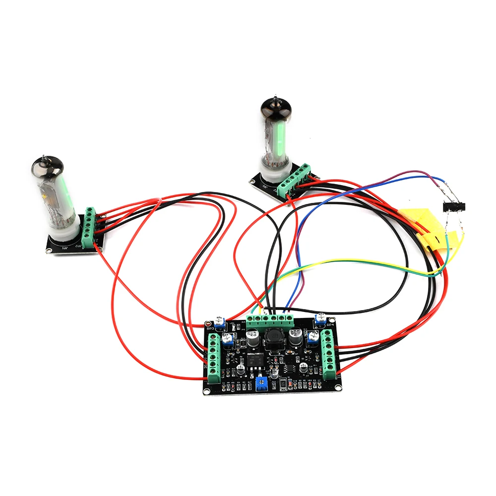 DC 12V 6E2 трубка драйвер платы комплект двухканальный флуоресцентный индикатор