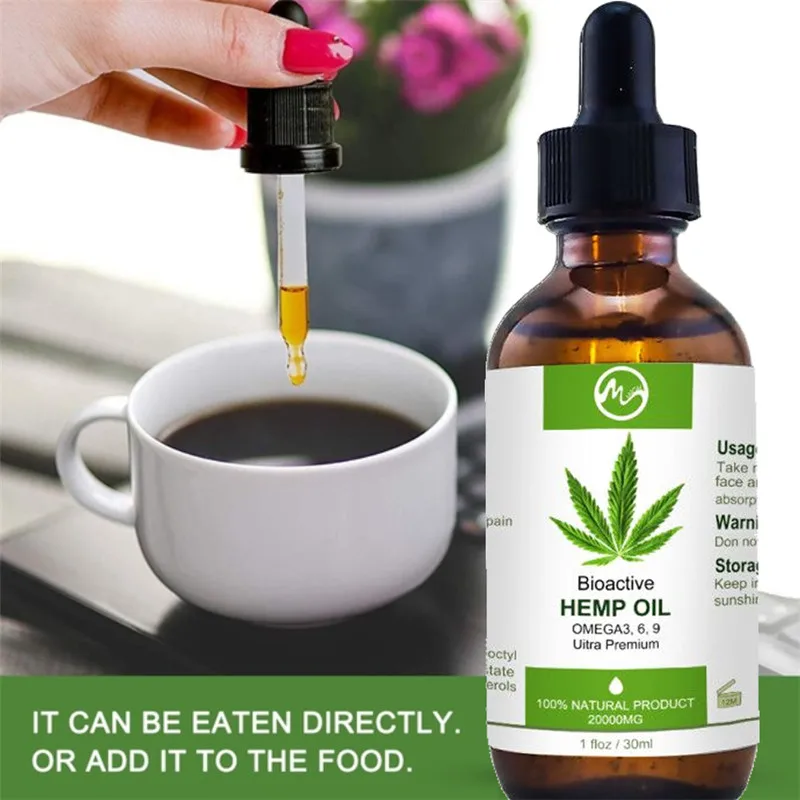 

Minch Organic Pain Relief Oil 20000MG Hemp CBD Oil For Neck Pain 30ml Hemp Seeds Oil Relieve Stress Help Sleep Skin Oil For Pain