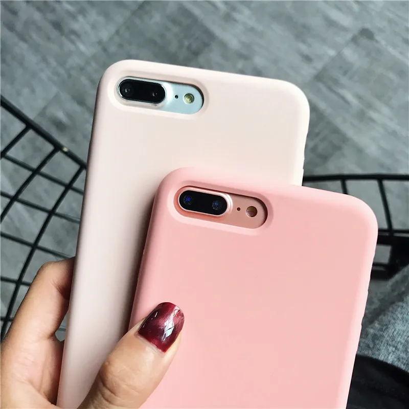 Оригинальный Мягкий силиконовый чехол для iPhone 6 6s 7 8 Plus телефона 11 Pro max X XI 2019 Xr Xs 7Plus