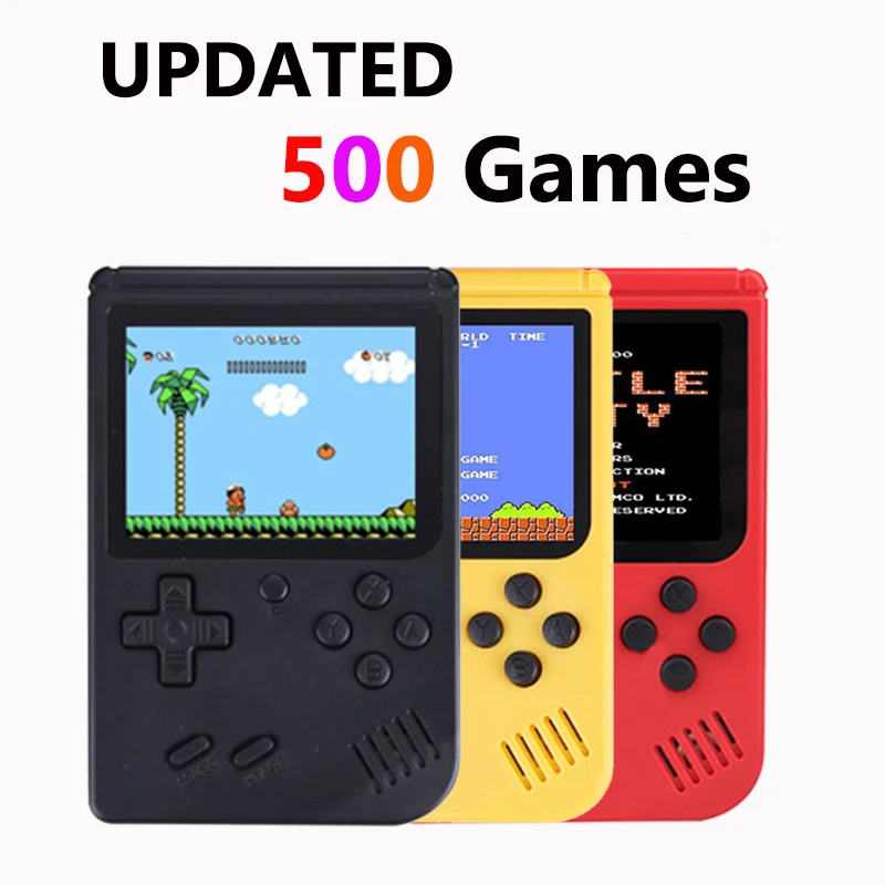 Компактная портативная игровая консоль Coolbaby RS-6 A в стиле ретро 8 бит 3 0 дюйма