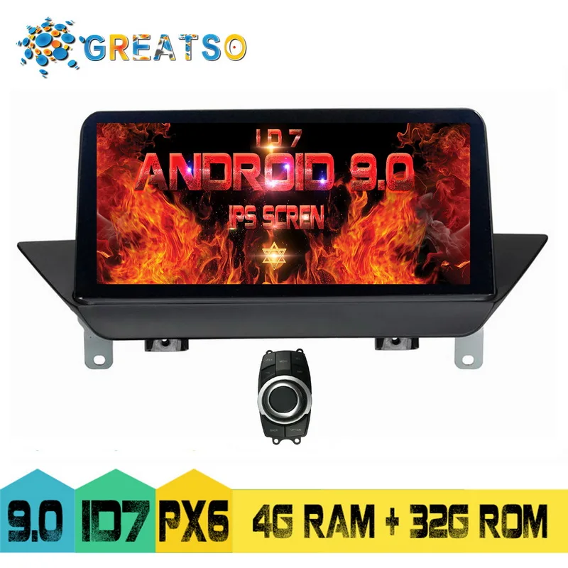 4 + 64G Android 9 0 для BMW X1 E84 2009 2015 автомобильный dvd плеер с оригинальным экраном idrive gps