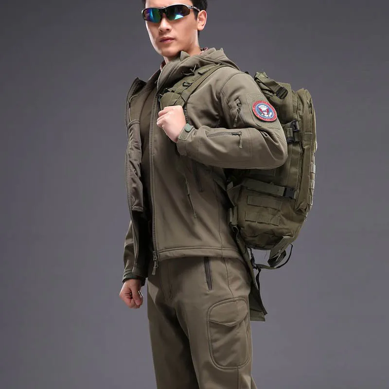 Детская зимняя куртка со Водонепроницаемый охота и рыбалка Кемпинг Камуфляж для