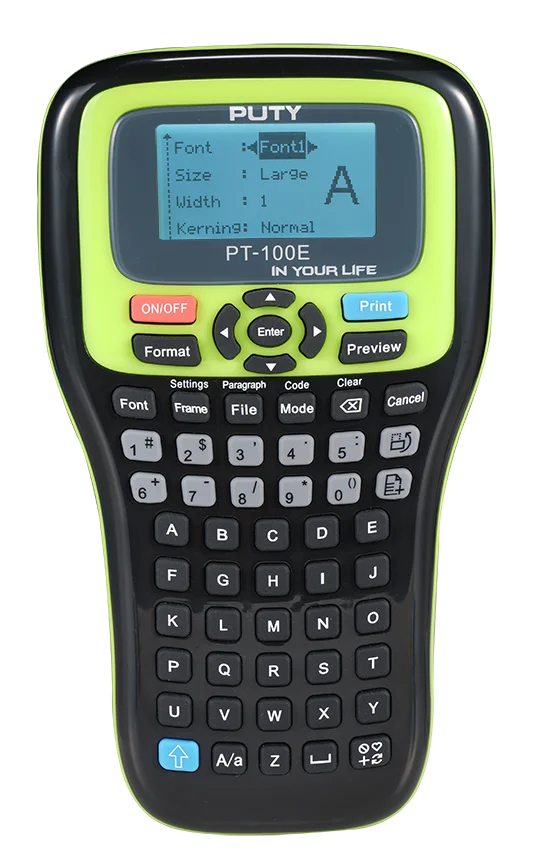 PT-100E термопереводная наклейка лента Этикетка принтер штрих-кода по заводской