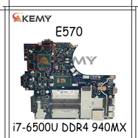 00pa937 ce570 nm a831 for lenovo thinkpad e570 e570c laptop motherboard sr2ez i7 6500u ddr4 940mx 2gb