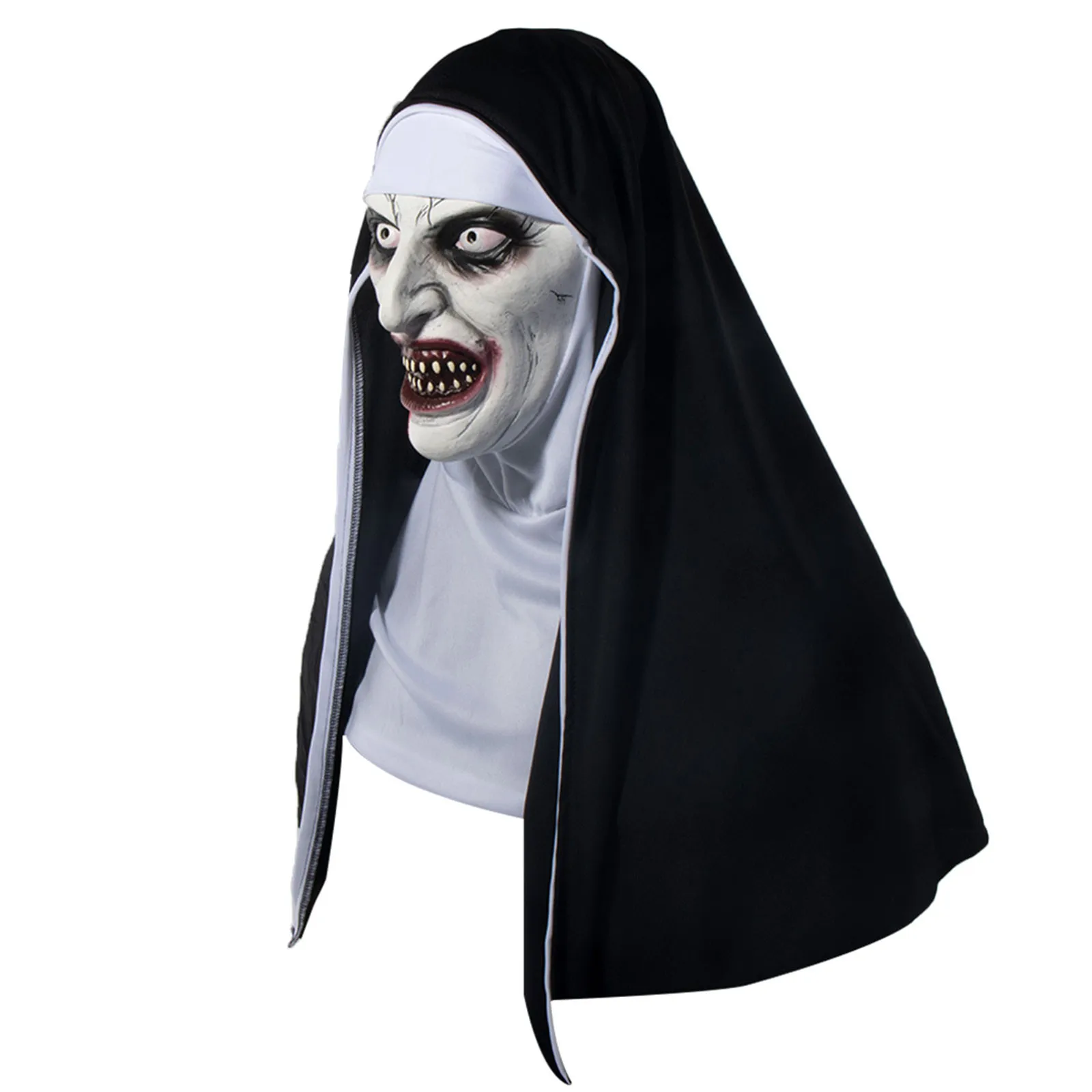 Хэллоуин маска монахини ужасные латексные маски косплей маскариллы валак для