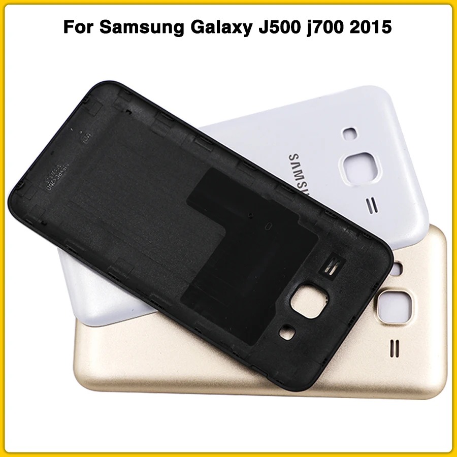 10 шт. чехол на батарейках для samsung Galaxy J5 J7 J500 J500H J500F J700 J700F задняя крышка на батарейках задняя крышка на дверь